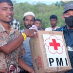 PMI SUMUT BANTU PENGUNGSI ROHINGYA DI KARANG GADING